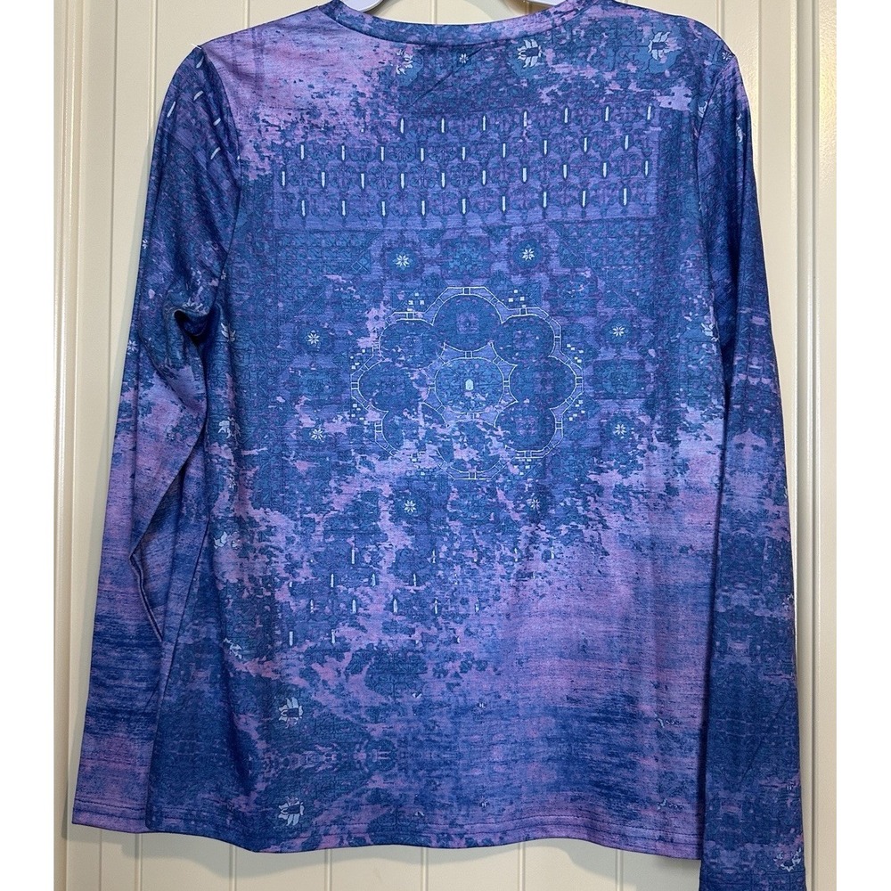 Artsy Top Shirt NoraCora Jersey long sleeve sz M NWT Athleisure sports casual - Picture 5 of 5